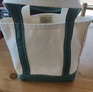 Vintage 1980s L.L.Bean Boat & Tote Canvas Shoulder Bag